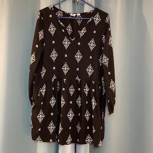 Roxy brand tunic dress, size small